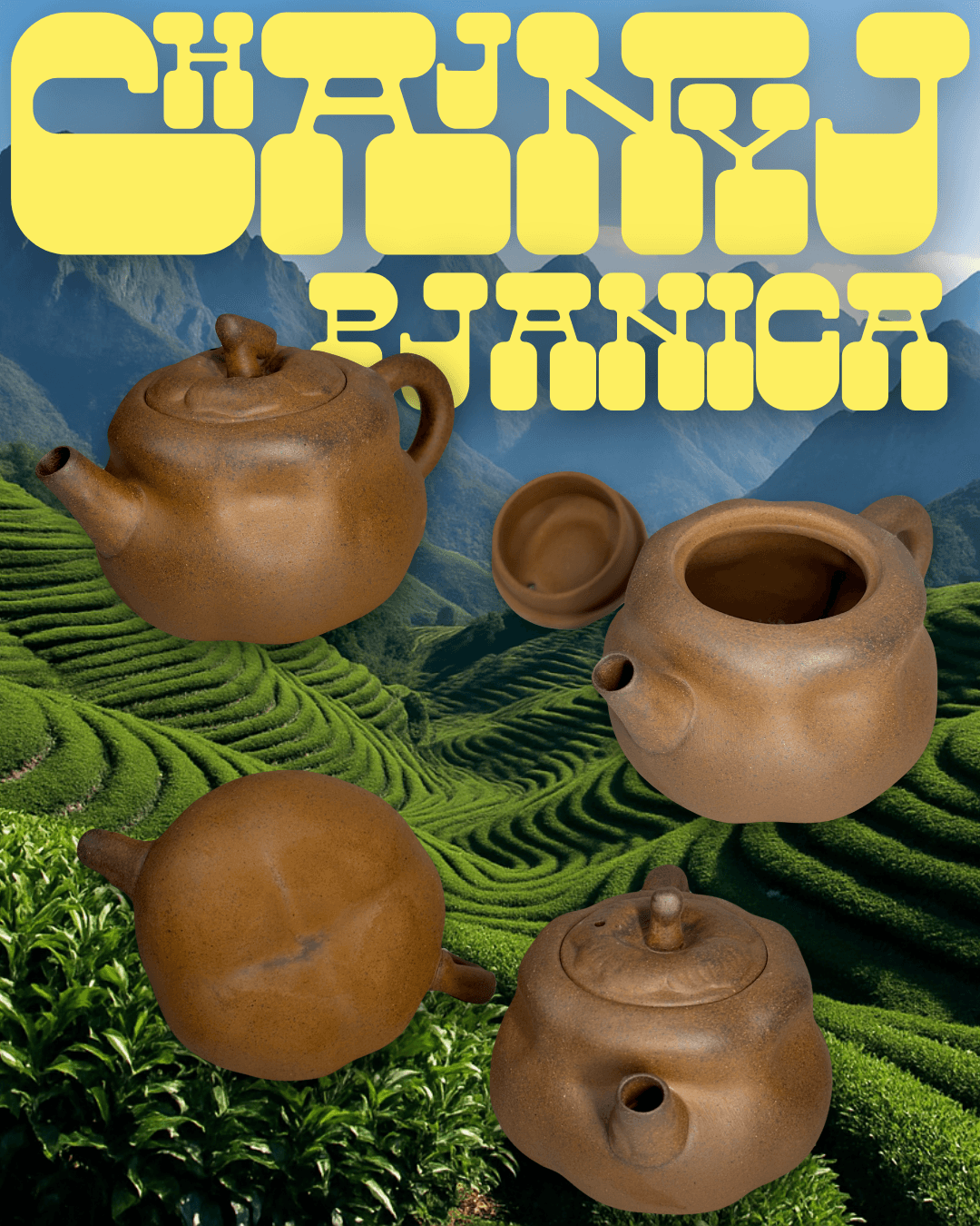 Ceramic Chinese Teapot 150ml for ceremonies