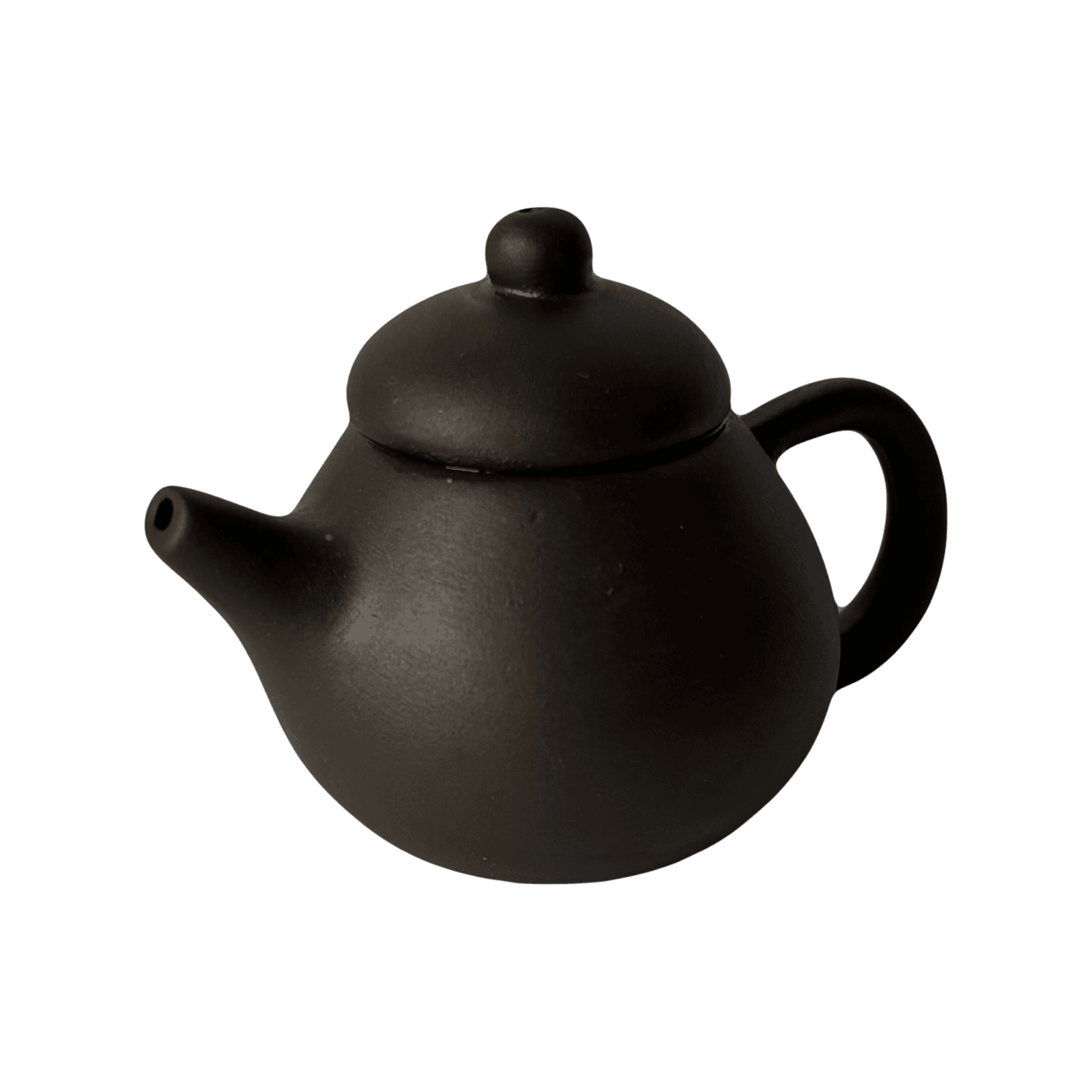 Mini Teapot 17ml - (purple clay)