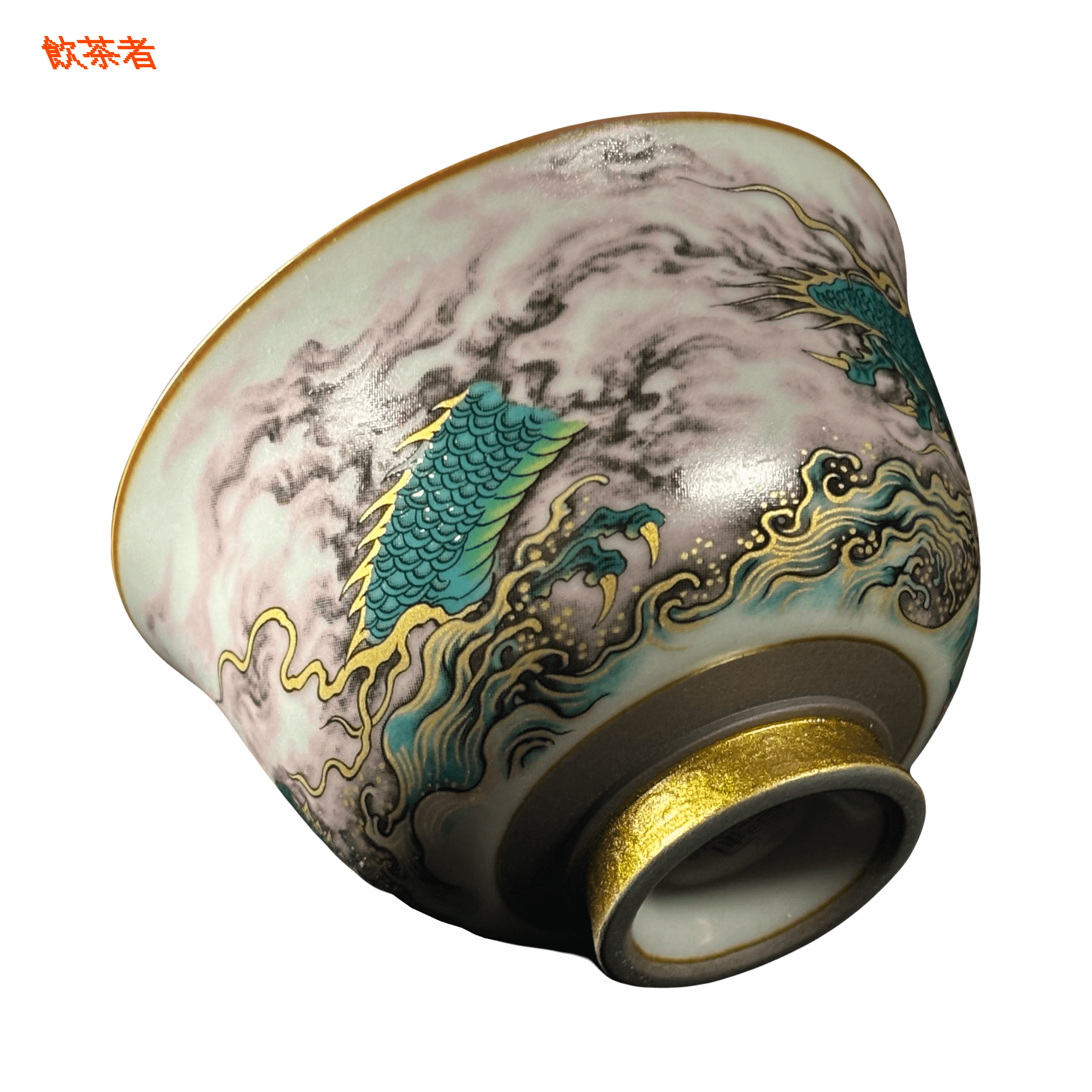 Chinese Qinglong Porcelain Tea Cup – Traditional Gongfu Master Cup
