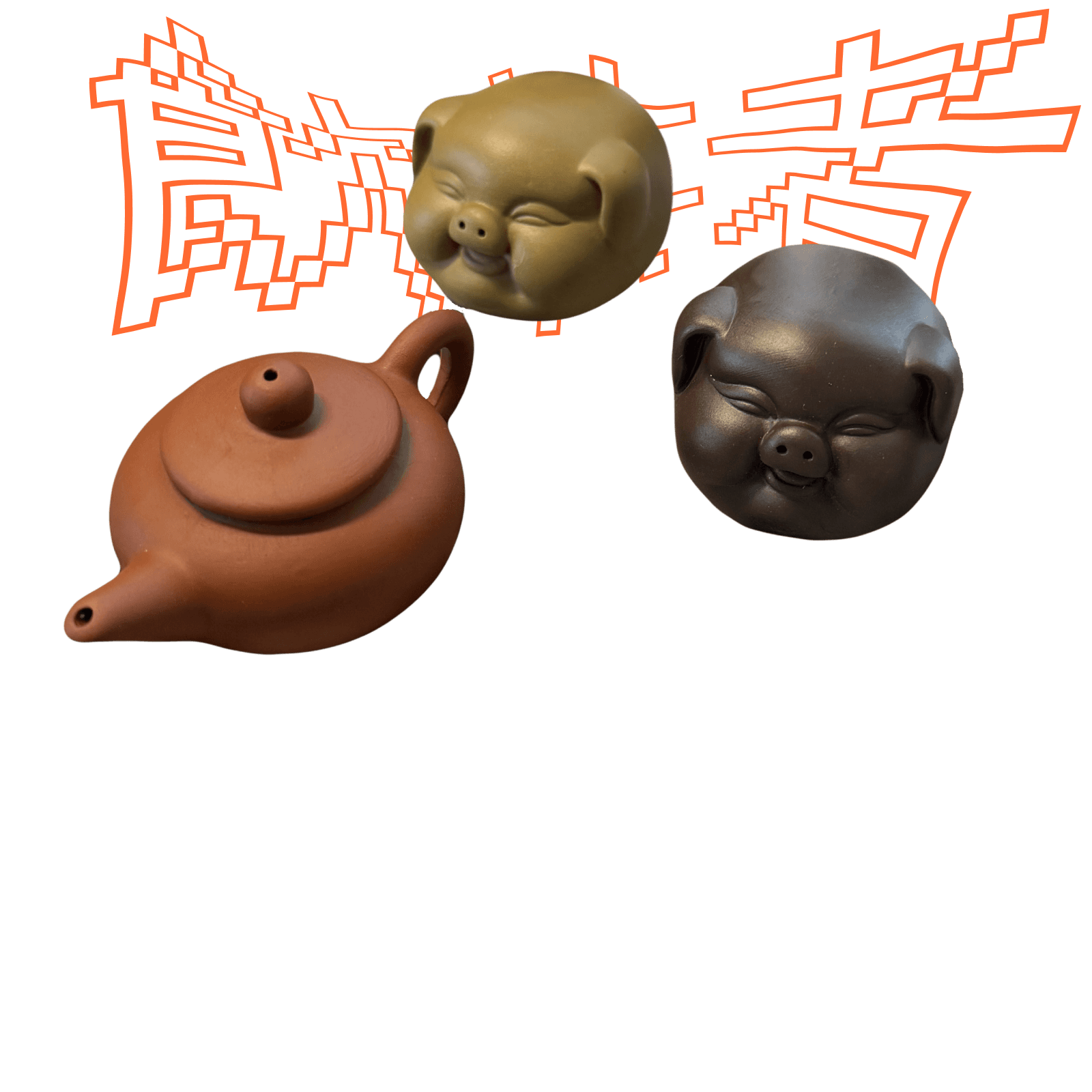 Mini Clay Tea Pet