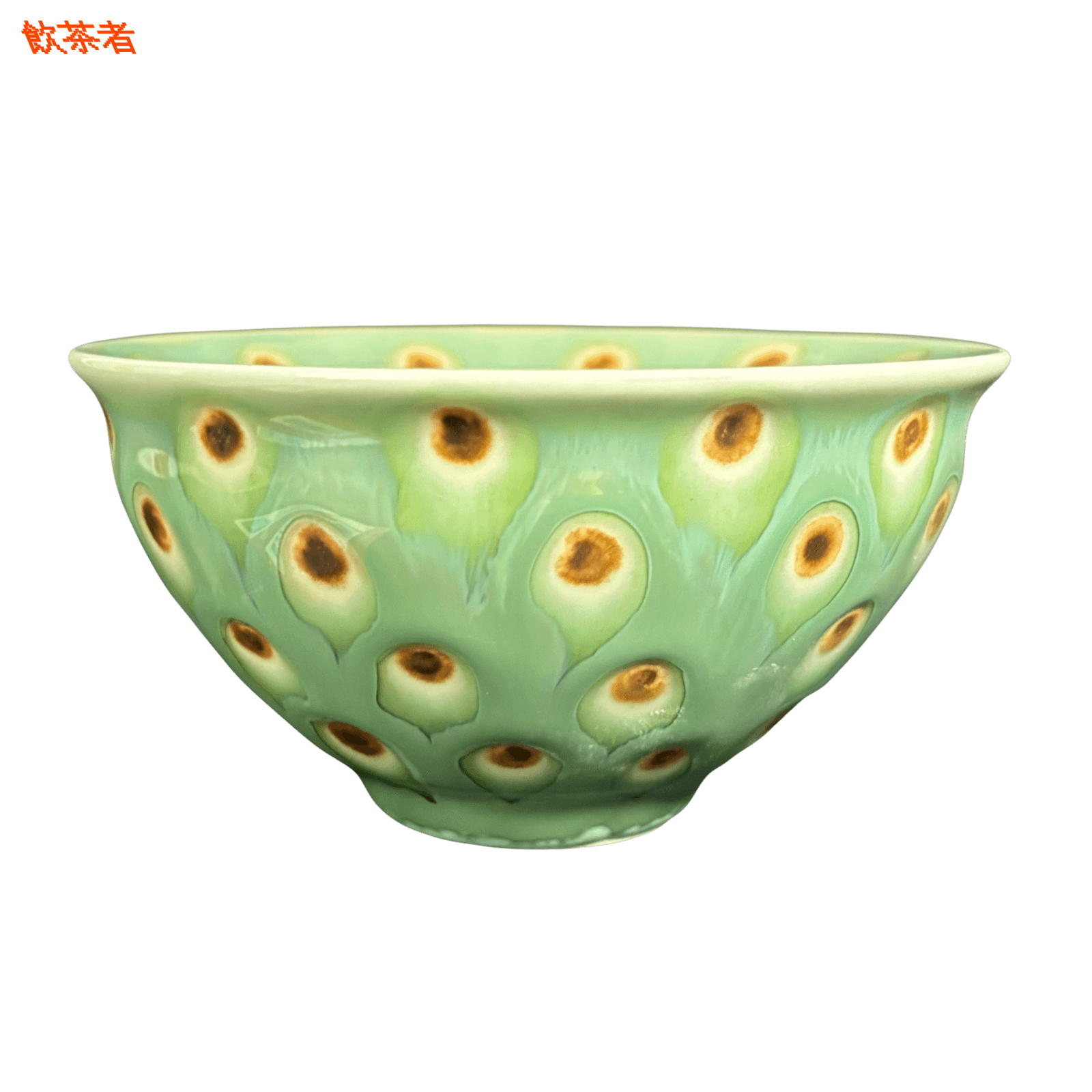 Tea Bowl 110 ml “Royal Peacock” (ceramic)