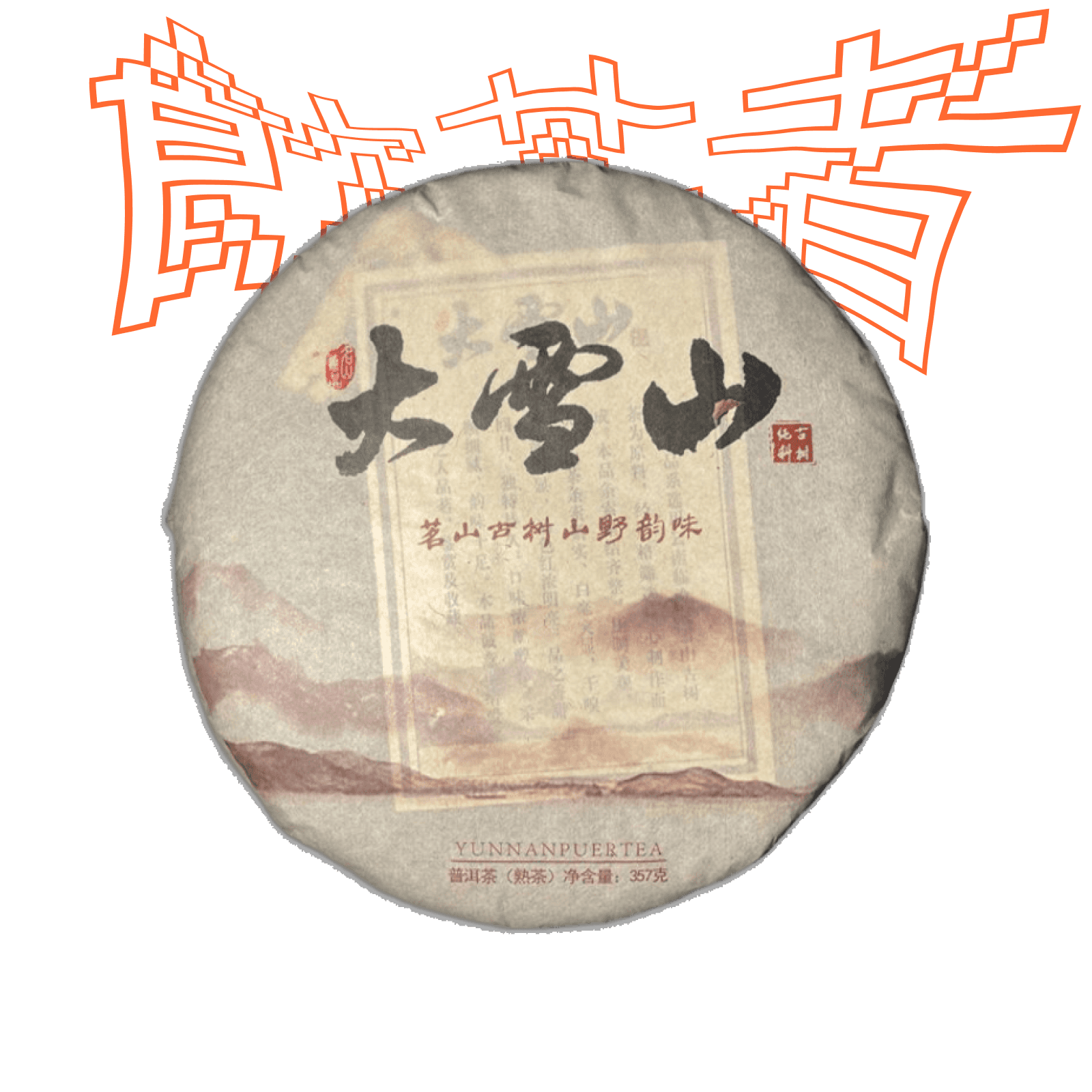 Shu Pu’er “Da Xue Shan – Big Snow Mountain” 2009