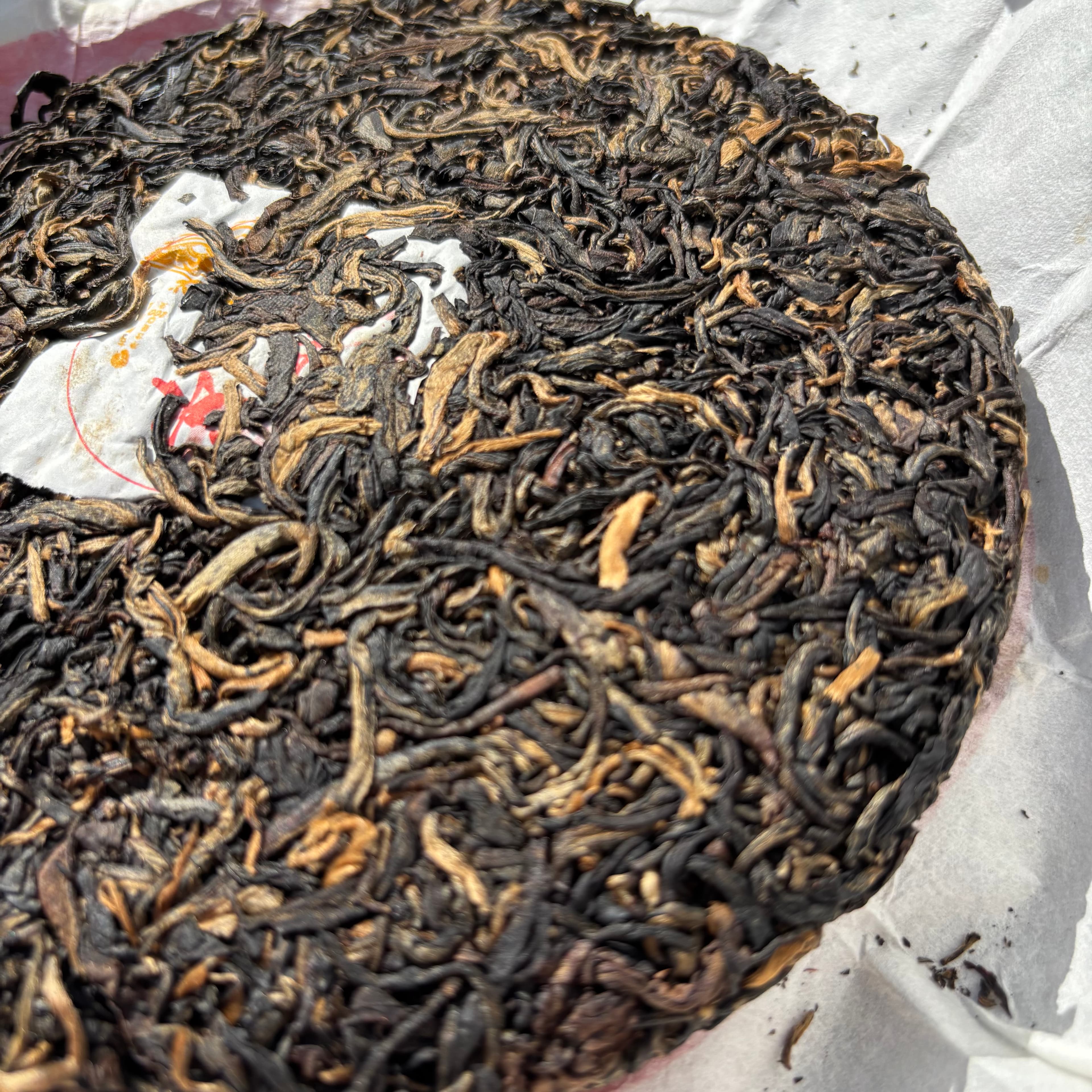 Yunnan Aged Red Tea 2012 — Sun-Dried Lincang Cake 200g