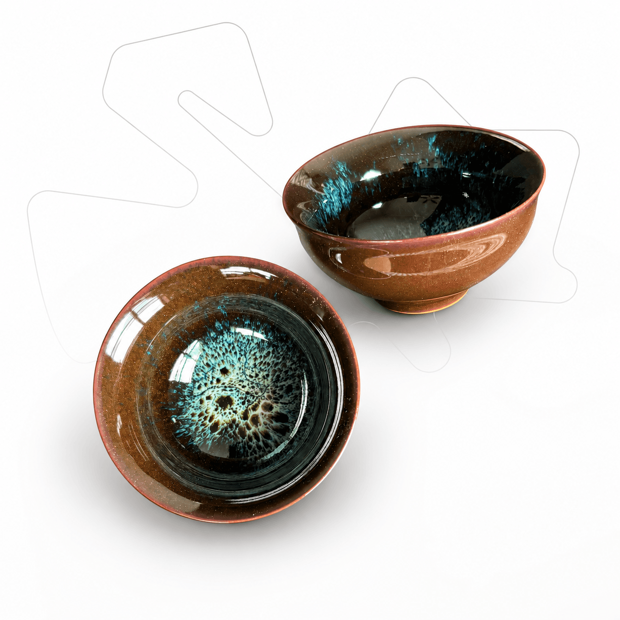 Jianzhan-style Oil-Spot Tea Bowl, 100ml