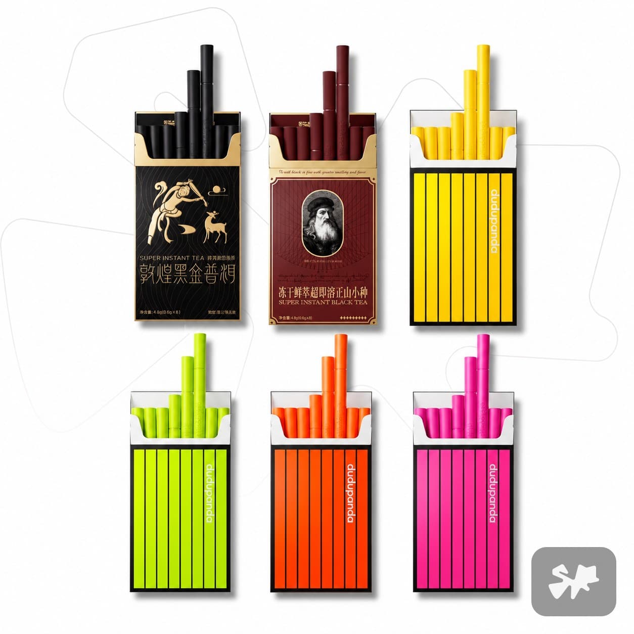 DUDUPANDA Instant Tea Sticks