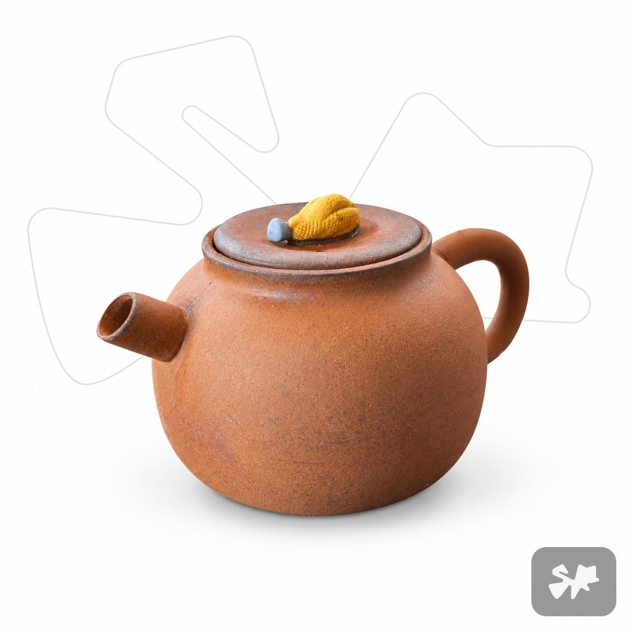 Ceramic Chinese Teapot 150ml