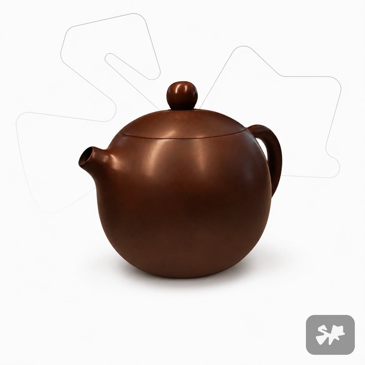 Nixin Clay Teapot 200ml