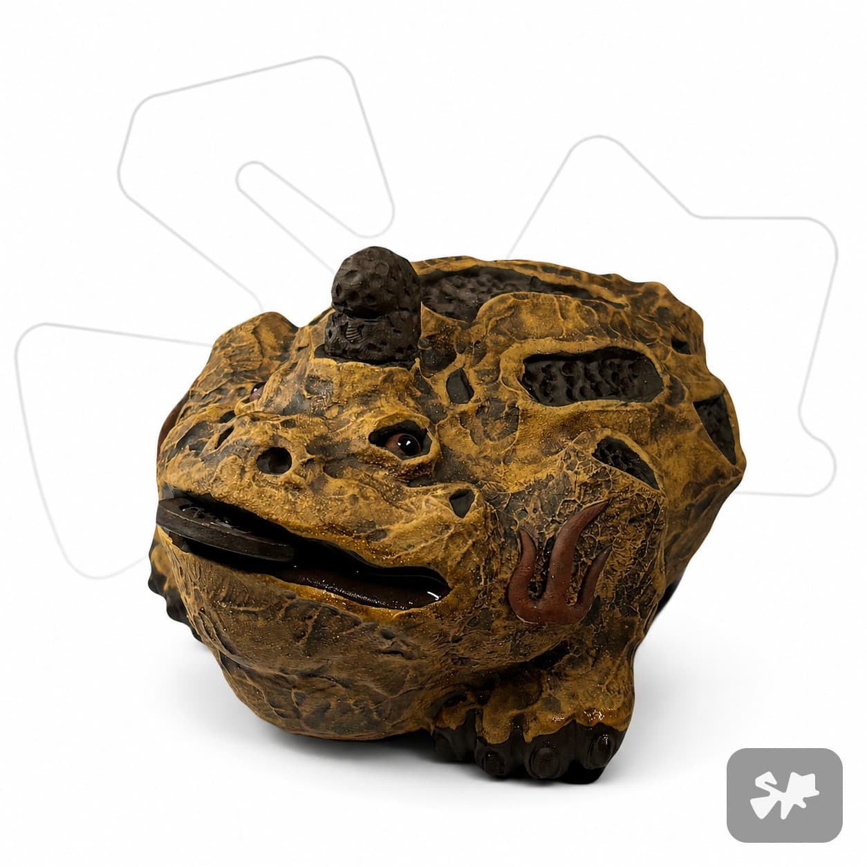 Zisha Toad Tea Pet